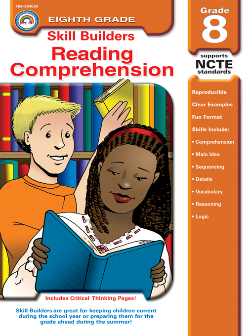 Title details for Reading Comprehension, Grade 8 by Aten - Available